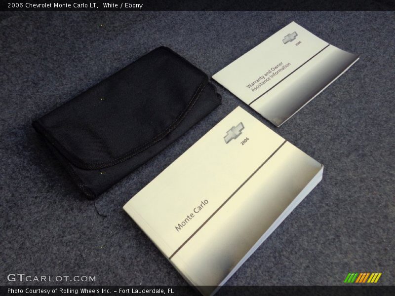 White / Ebony 2006 Chevrolet Monte Carlo LT