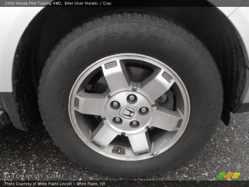 Billet Silver Metallic / Gray 2009 Honda Pilot Touring 4WD
