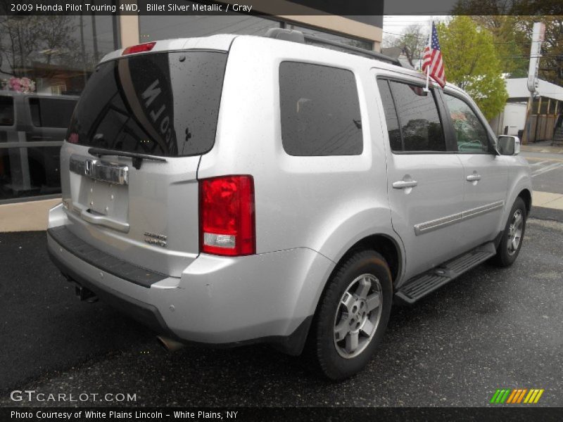 Billet Silver Metallic / Gray 2009 Honda Pilot Touring 4WD