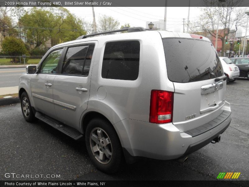 Billet Silver Metallic / Gray 2009 Honda Pilot Touring 4WD
