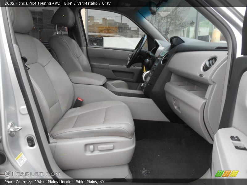 Billet Silver Metallic / Gray 2009 Honda Pilot Touring 4WD