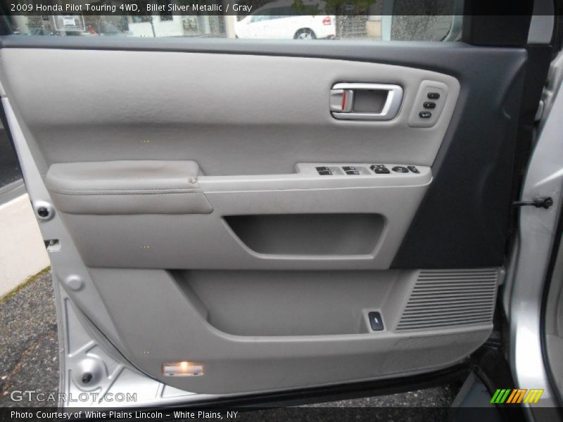 Billet Silver Metallic / Gray 2009 Honda Pilot Touring 4WD