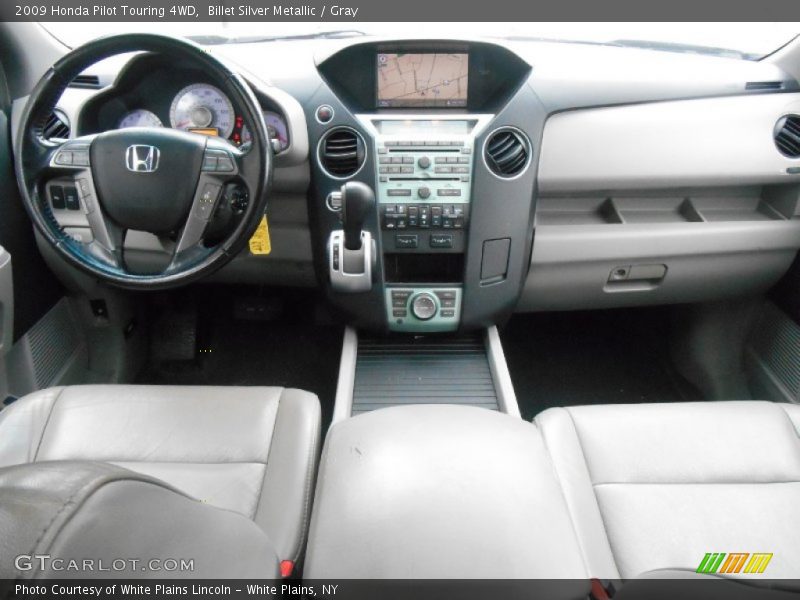 Billet Silver Metallic / Gray 2009 Honda Pilot Touring 4WD