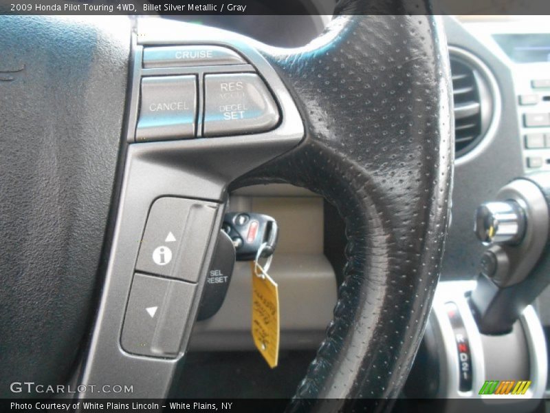 Billet Silver Metallic / Gray 2009 Honda Pilot Touring 4WD