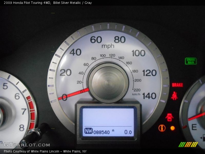 Billet Silver Metallic / Gray 2009 Honda Pilot Touring 4WD