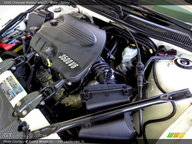 White / Ebony 2006 Chevrolet Monte Carlo LT