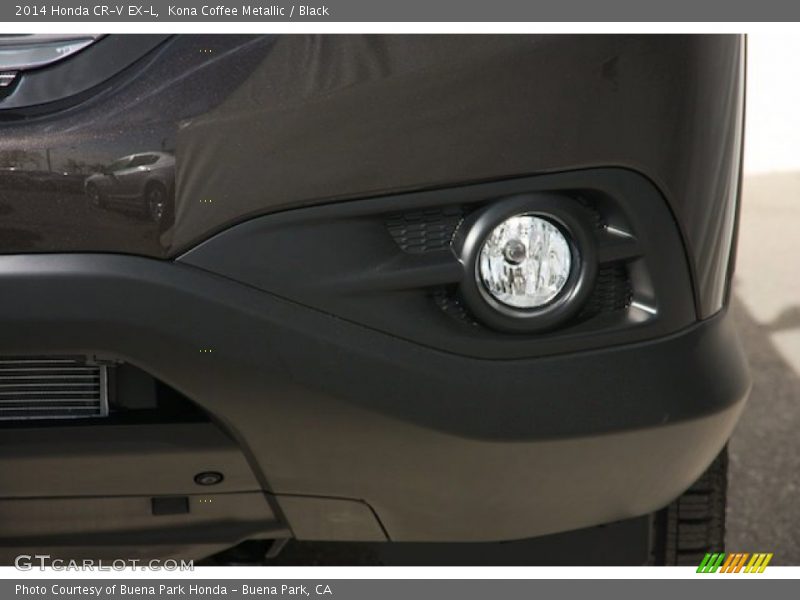 Kona Coffee Metallic / Black 2014 Honda CR-V EX-L