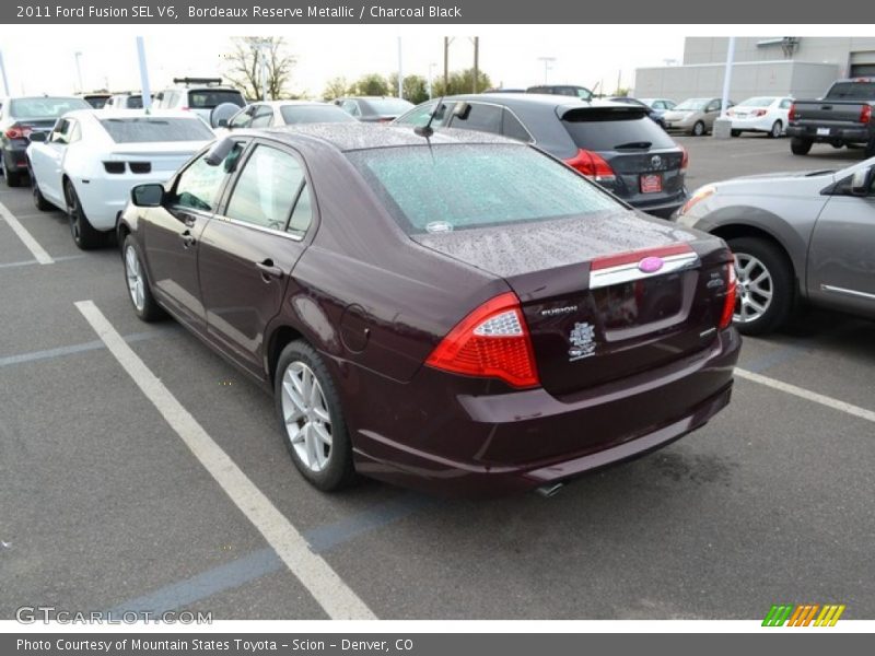 Bordeaux Reserve Metallic / Charcoal Black 2011 Ford Fusion SEL V6