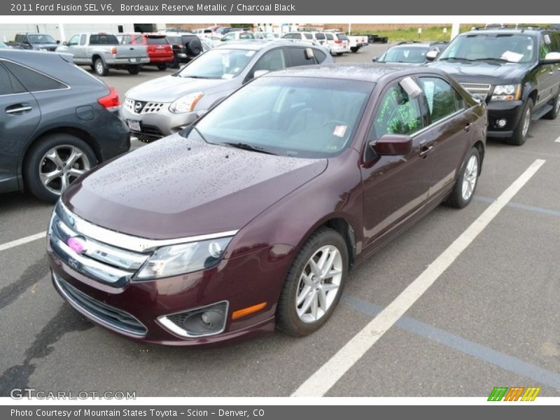 Bordeaux Reserve Metallic / Charcoal Black 2011 Ford Fusion SEL V6