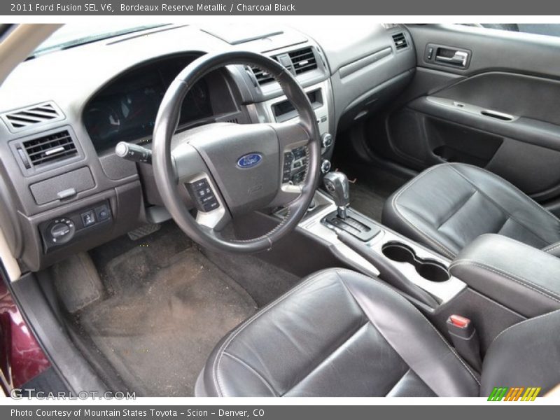 Bordeaux Reserve Metallic / Charcoal Black 2011 Ford Fusion SEL V6