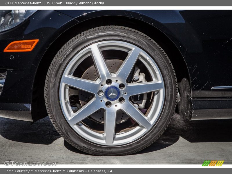 Black / Almond/Mocha 2014 Mercedes-Benz C 350 Sport