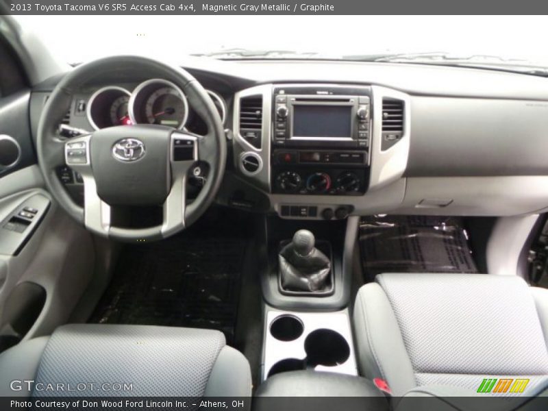Magnetic Gray Metallic / Graphite 2013 Toyota Tacoma V6 SR5 Access Cab 4x4