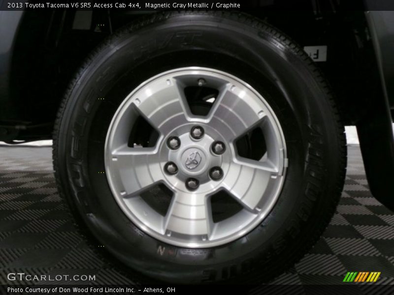 Magnetic Gray Metallic / Graphite 2013 Toyota Tacoma V6 SR5 Access Cab 4x4