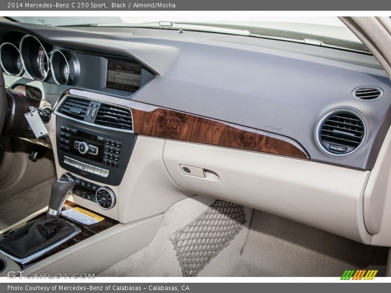 Black / Almond/Mocha 2014 Mercedes-Benz C 250 Sport