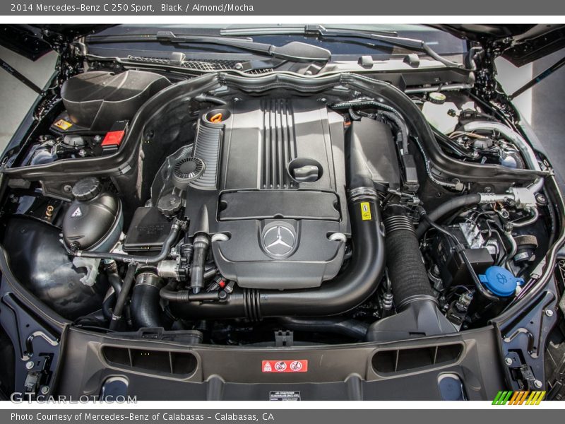 Black / Almond/Mocha 2014 Mercedes-Benz C 250 Sport