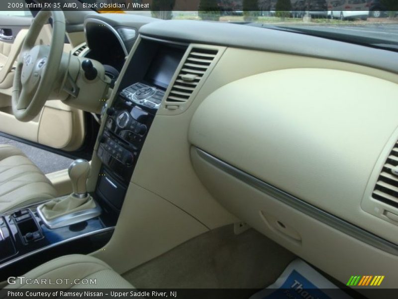 Black Obsidian / Wheat 2009 Infiniti FX 35 AWD