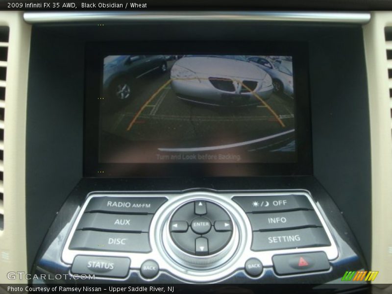 Black Obsidian / Wheat 2009 Infiniti FX 35 AWD