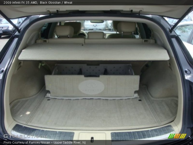 Black Obsidian / Wheat 2009 Infiniti FX 35 AWD