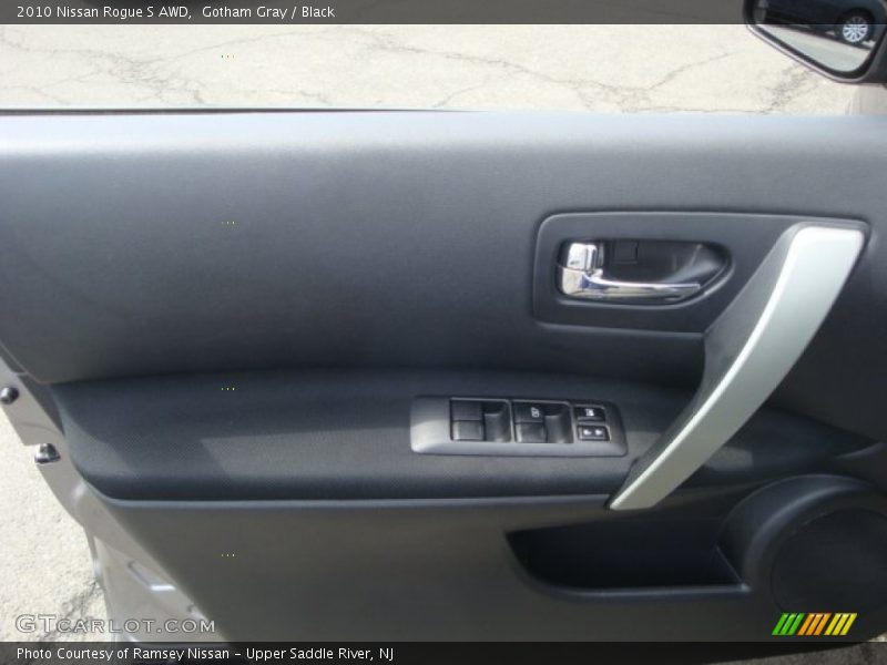 Gotham Gray / Black 2010 Nissan Rogue S AWD
