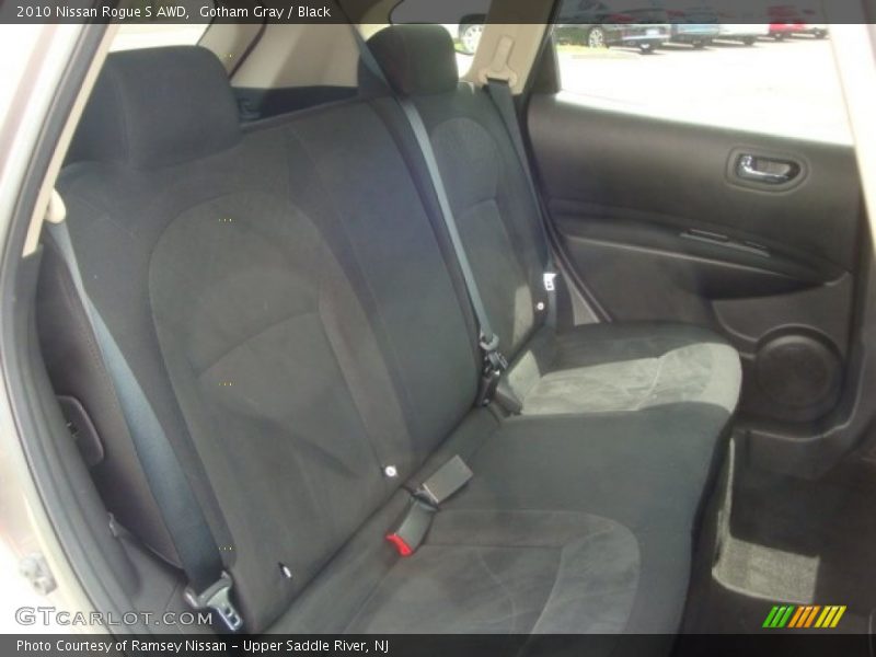 Gotham Gray / Black 2010 Nissan Rogue S AWD