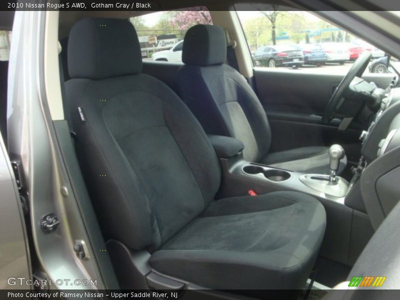 Gotham Gray / Black 2010 Nissan Rogue S AWD