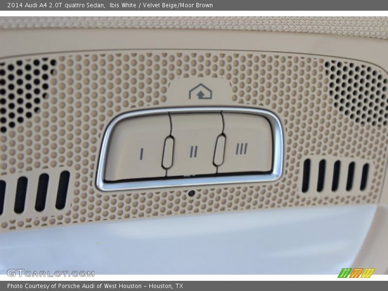 Ibis White / Velvet Beige/Moor Brown 2014 Audi A4 2.0T quattro Sedan