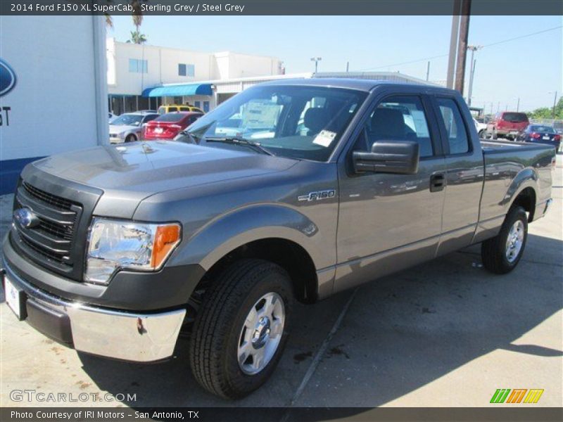 Sterling Grey / Steel Grey 2014 Ford F150 XL SuperCab