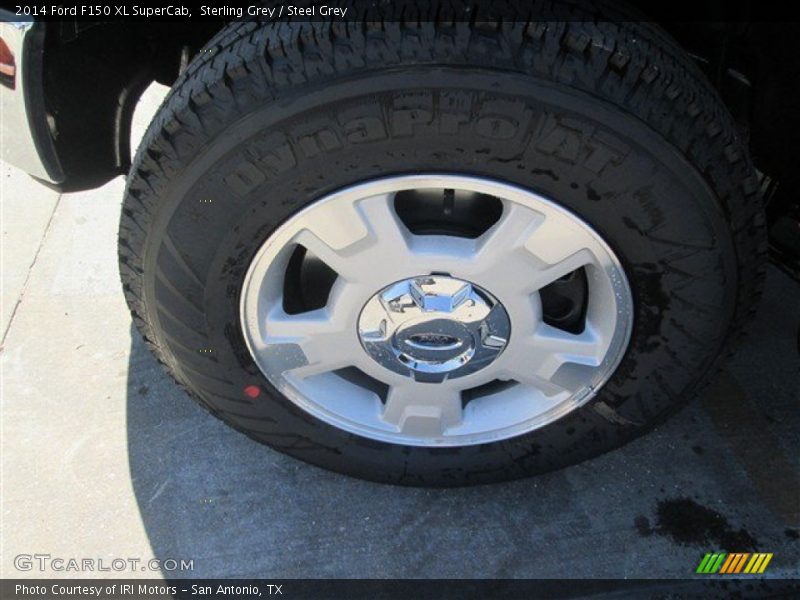 Sterling Grey / Steel Grey 2014 Ford F150 XL SuperCab