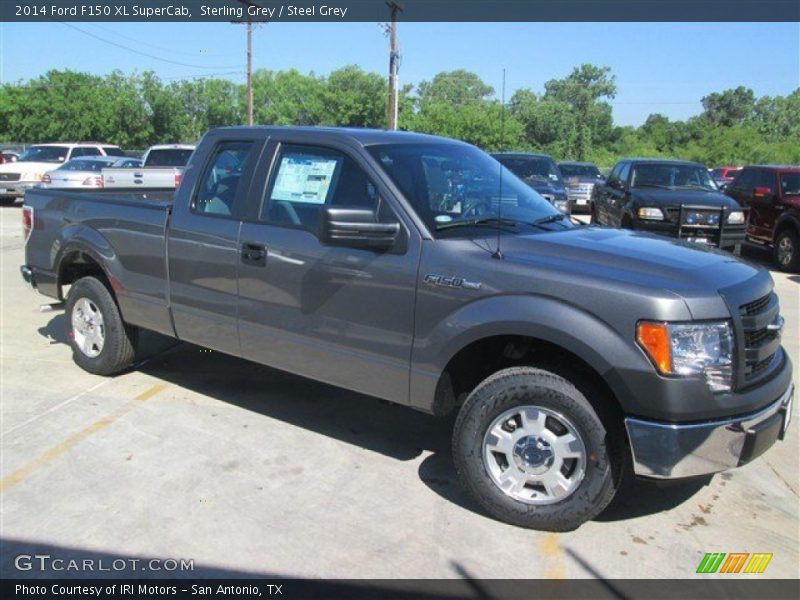 Sterling Grey / Steel Grey 2014 Ford F150 XL SuperCab