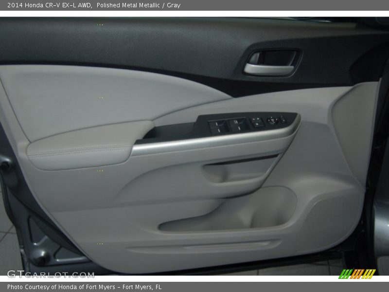 Polished Metal Metallic / Gray 2014 Honda CR-V EX-L AWD