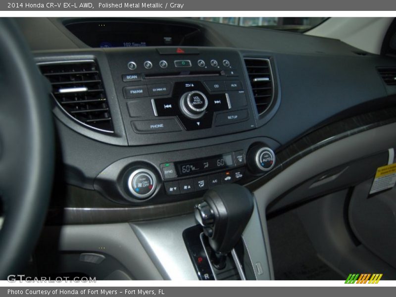 Polished Metal Metallic / Gray 2014 Honda CR-V EX-L AWD