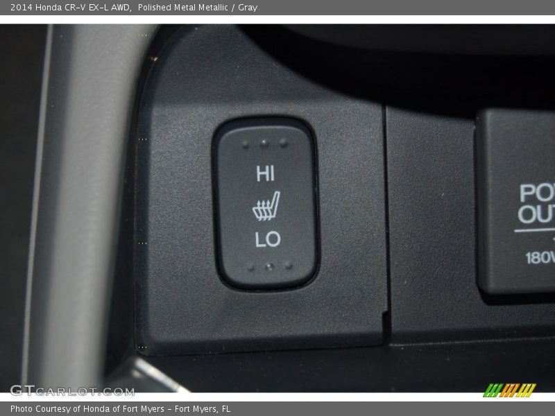 Polished Metal Metallic / Gray 2014 Honda CR-V EX-L AWD