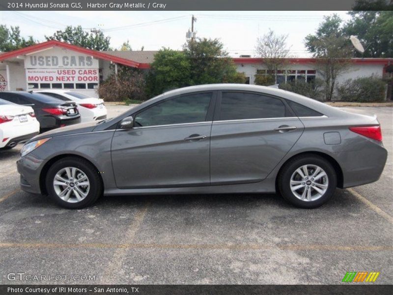 Harbor Gray Metallic / Gray 2014 Hyundai Sonata GLS