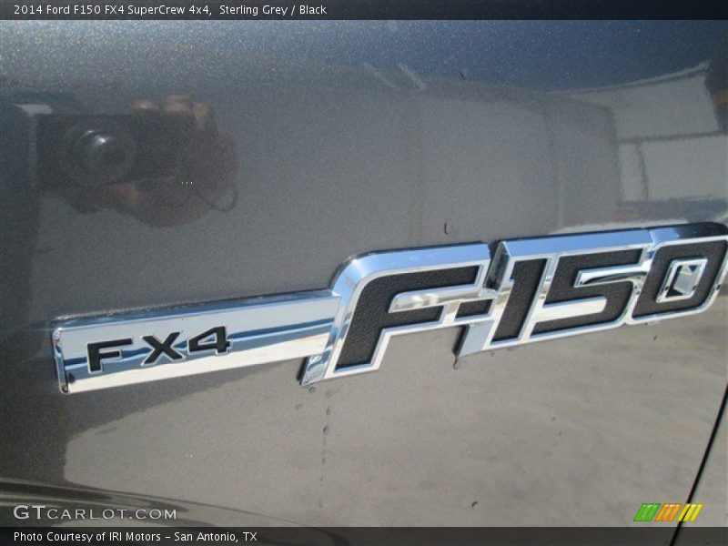 Sterling Grey / Black 2014 Ford F150 FX4 SuperCrew 4x4