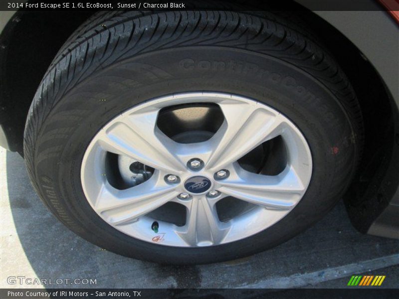 Sunset / Charcoal Black 2014 Ford Escape SE 1.6L EcoBoost