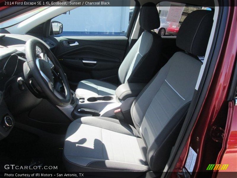 Sunset / Charcoal Black 2014 Ford Escape SE 1.6L EcoBoost