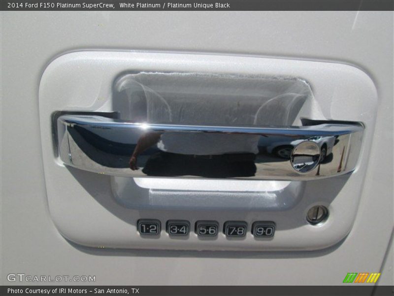 White Platinum / Platinum Unique Black 2014 Ford F150 Platinum SuperCrew