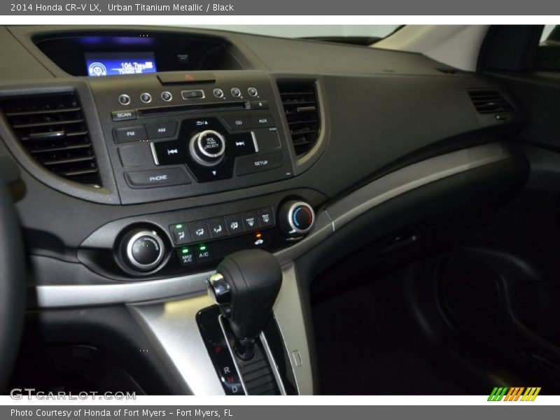 Urban Titanium Metallic / Black 2014 Honda CR-V LX