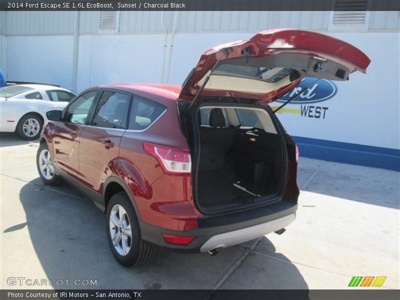 Sunset / Charcoal Black 2014 Ford Escape SE 1.6L EcoBoost