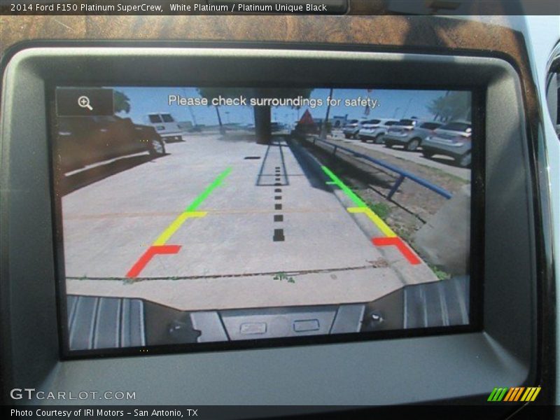 White Platinum / Platinum Unique Black 2014 Ford F150 Platinum SuperCrew