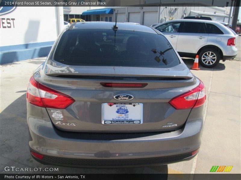 Sterling Gray / Charcoal Black 2014 Ford Focus SE Sedan