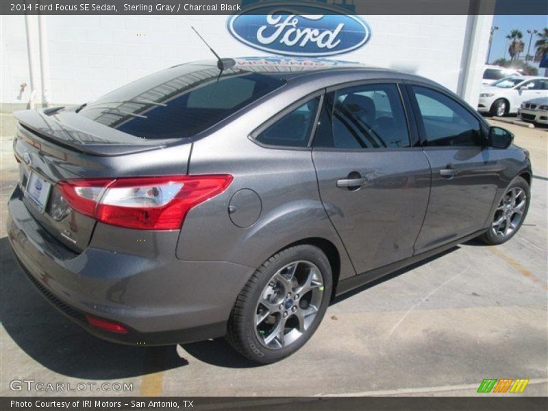 Sterling Gray / Charcoal Black 2014 Ford Focus SE Sedan