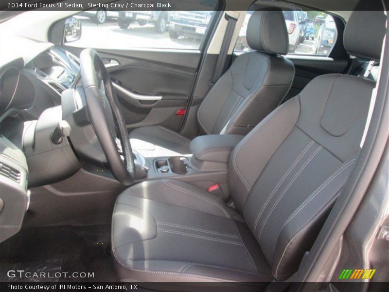 Sterling Gray / Charcoal Black 2014 Ford Focus SE Sedan