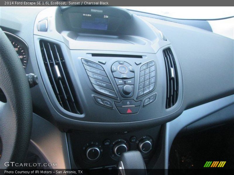 Sunset / Charcoal Black 2014 Ford Escape SE 1.6L EcoBoost