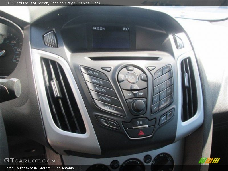 Sterling Gray / Charcoal Black 2014 Ford Focus SE Sedan