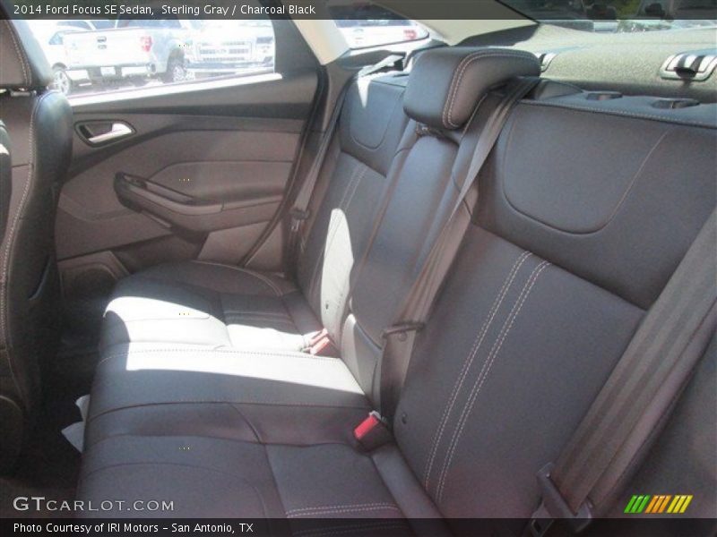 Sterling Gray / Charcoal Black 2014 Ford Focus SE Sedan