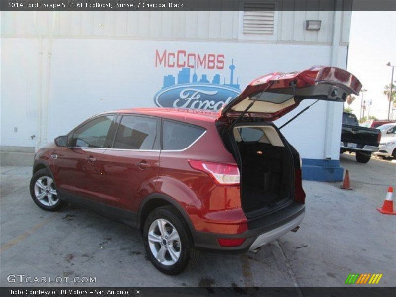 Sunset / Charcoal Black 2014 Ford Escape SE 1.6L EcoBoost