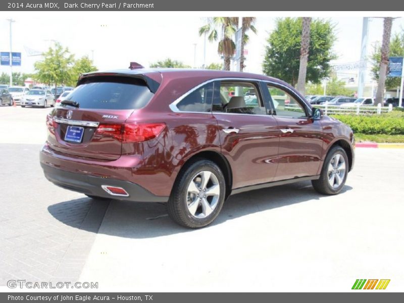 Dark Cherry Pearl / Parchment 2014 Acura MDX