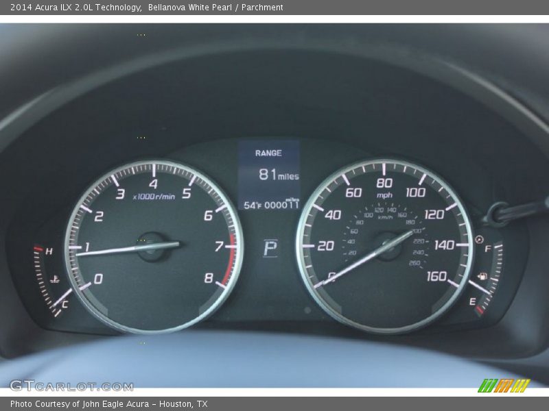 Bellanova White Pearl / Parchment 2014 Acura ILX 2.0L Technology