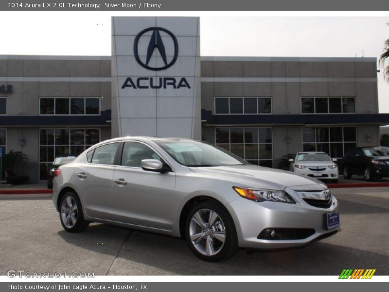 Silver Moon / Ebony 2014 Acura ILX 2.0L Technology